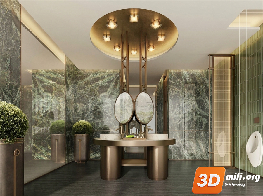 Lobby Decoration Skp Files 